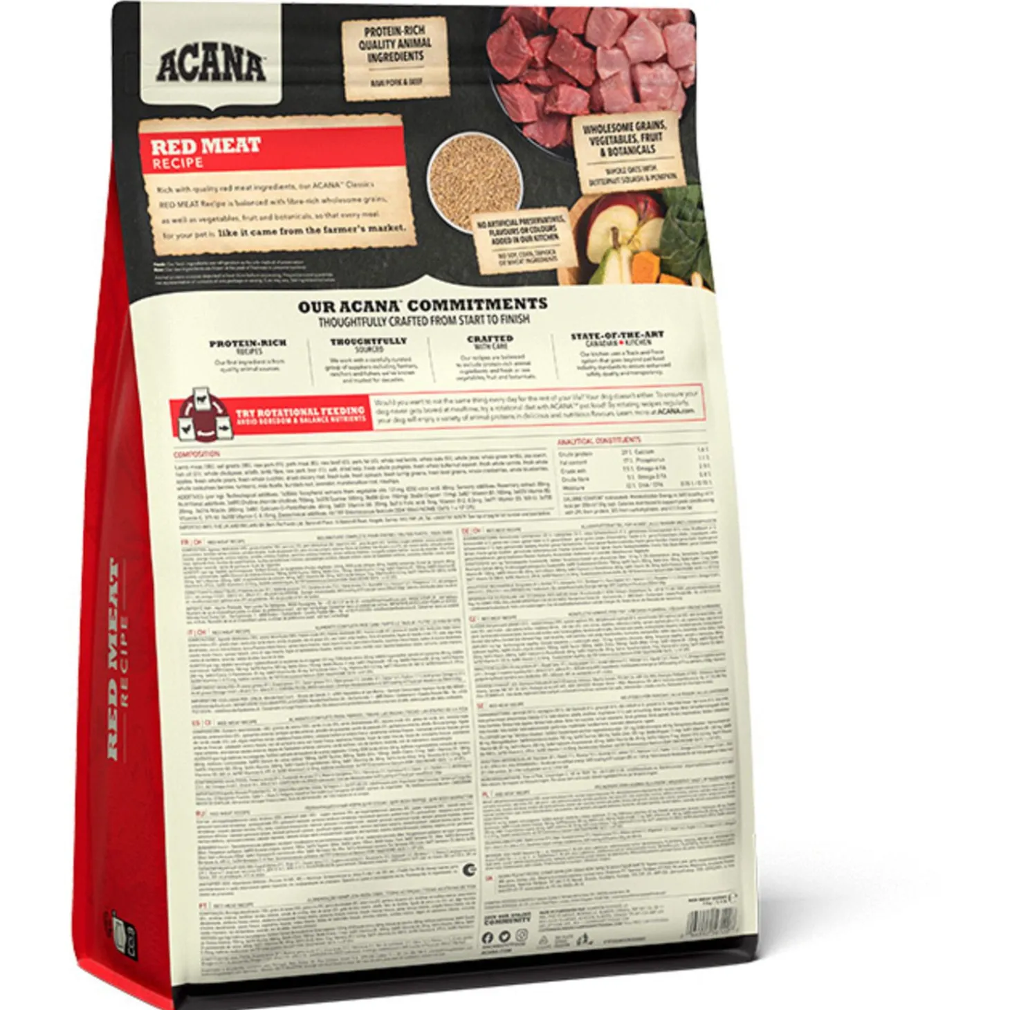 Acana Classics Classic Red Lam&Rund - Hondenvoer