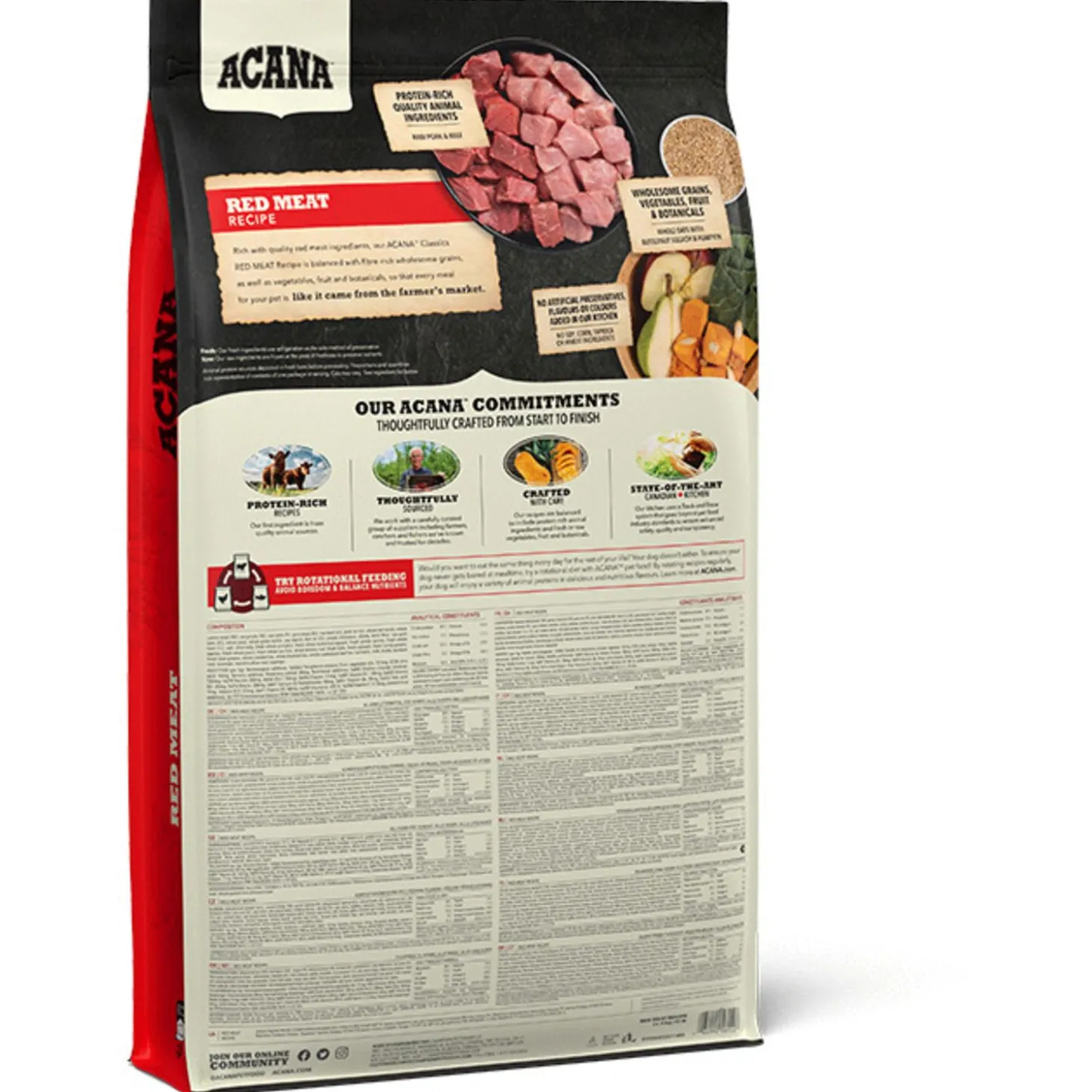Acana Classics Classic Red Lam&Rund - Hondenvoer
