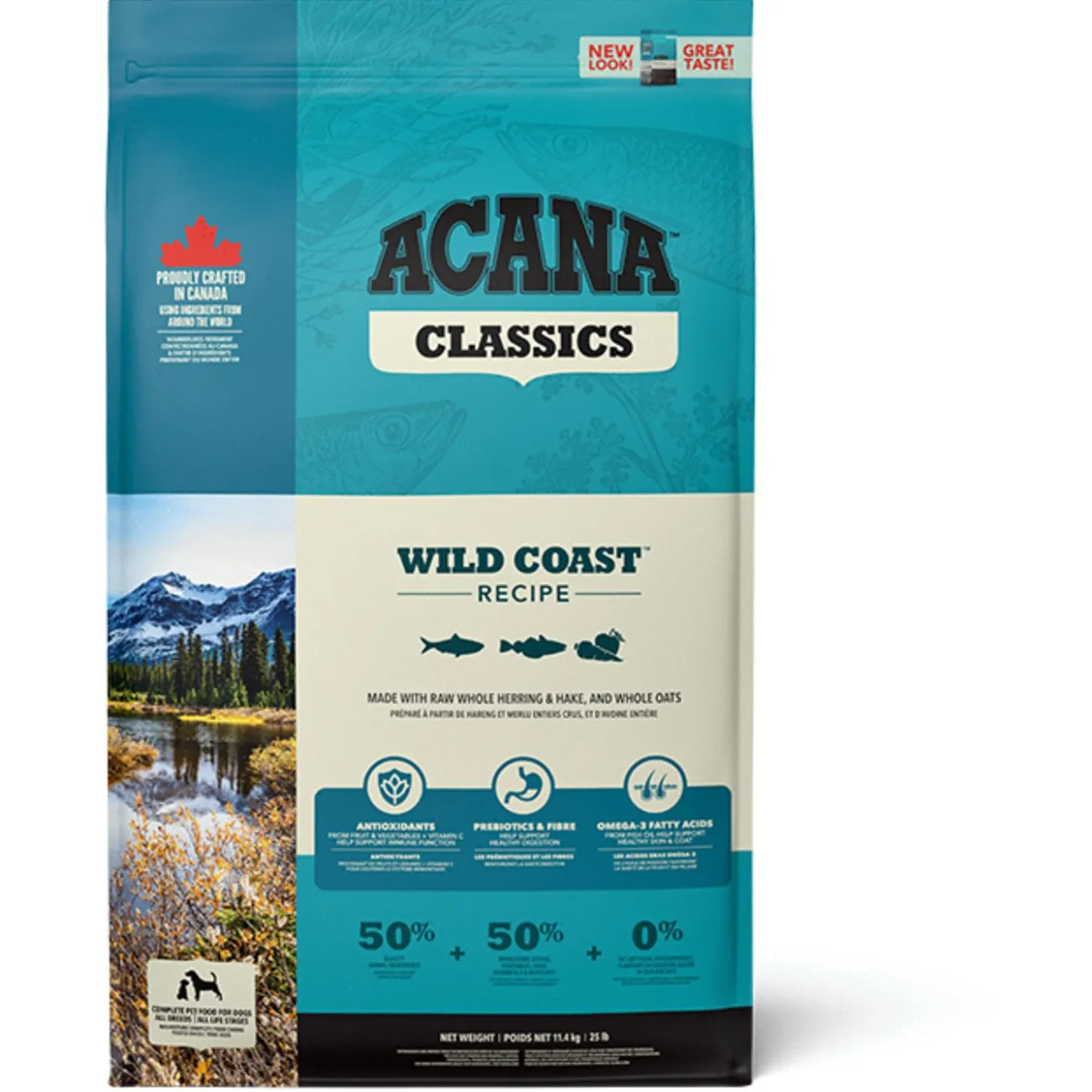 Acana Classics Wild Coast Haring&Bot - Hondenvoer