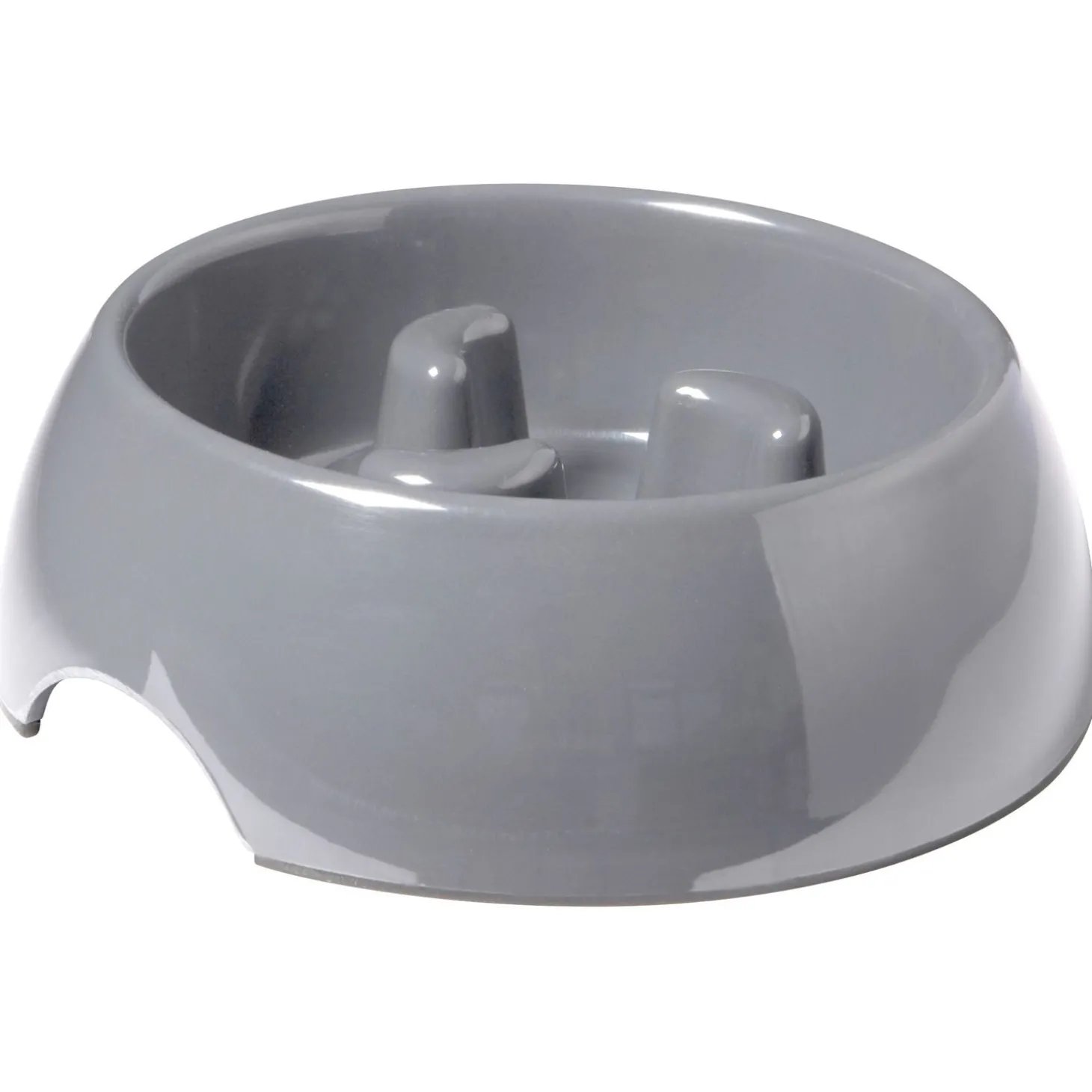 Adori Anti-Schrok Voerbak S 200ml Grijs - Hondenvoerbak