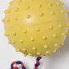 Adori Bal Rubber Met Koord - Hondenspeelgoed - 7 cm