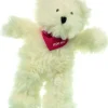 Adori Beer Sven Met Pieperpluche Sm - Hondenspeelgoed - 20 cm Wit