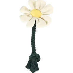 Adori Flostouw Daisy - Hondenspeelgoed - 34 cm Groen Wit