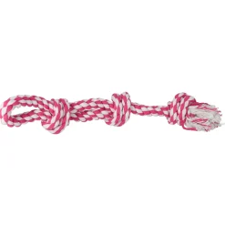 Adori Flostouw Dubbel 3 Knopen 67 cm - Hondenspeelgoed