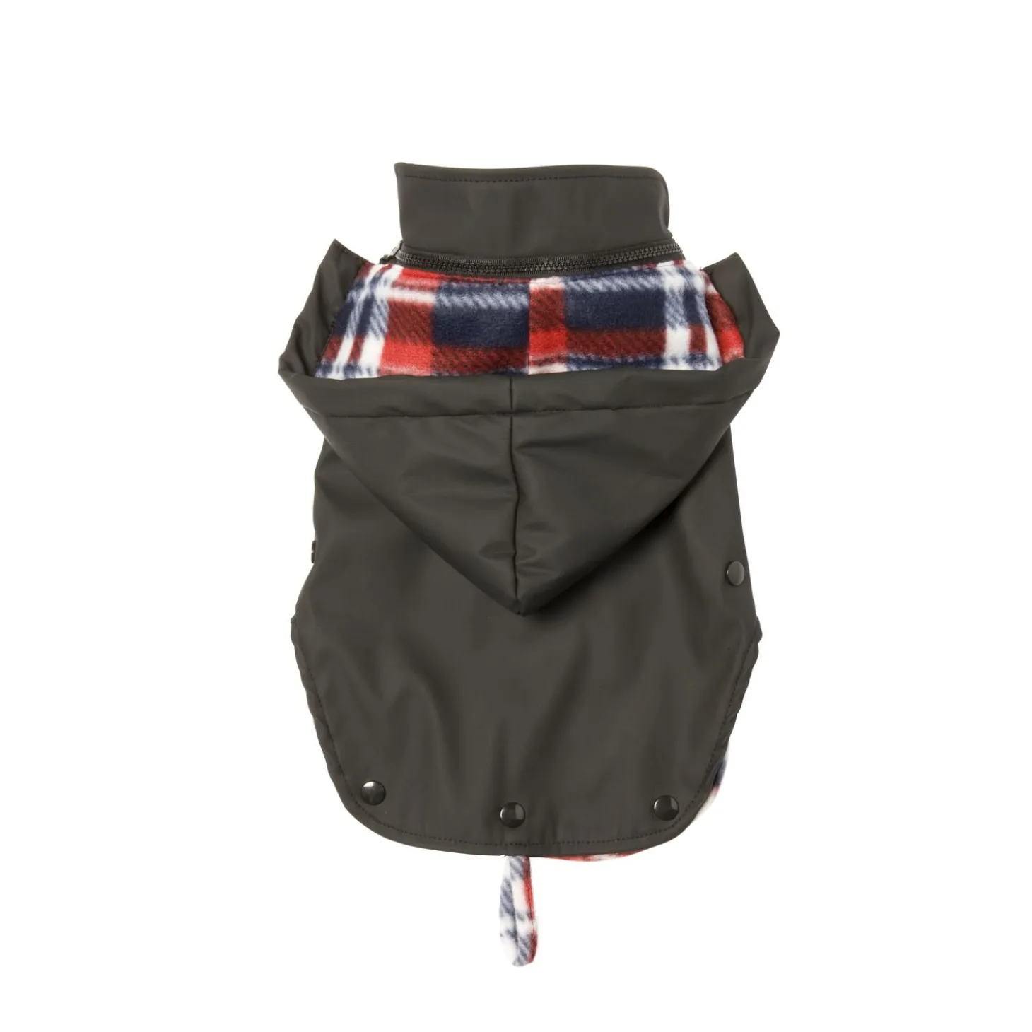 Adori Hondenjas Uitneembare Voering Zwart&Ruit - Hondenkleding