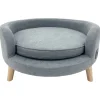 Adori Hondensofa Sienna Rond - Hondenbank - Ø66 cm Grijs