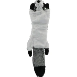 Adori Hondenspeelgoed Skinny Vos - Knuffel - 38 cm Grijs