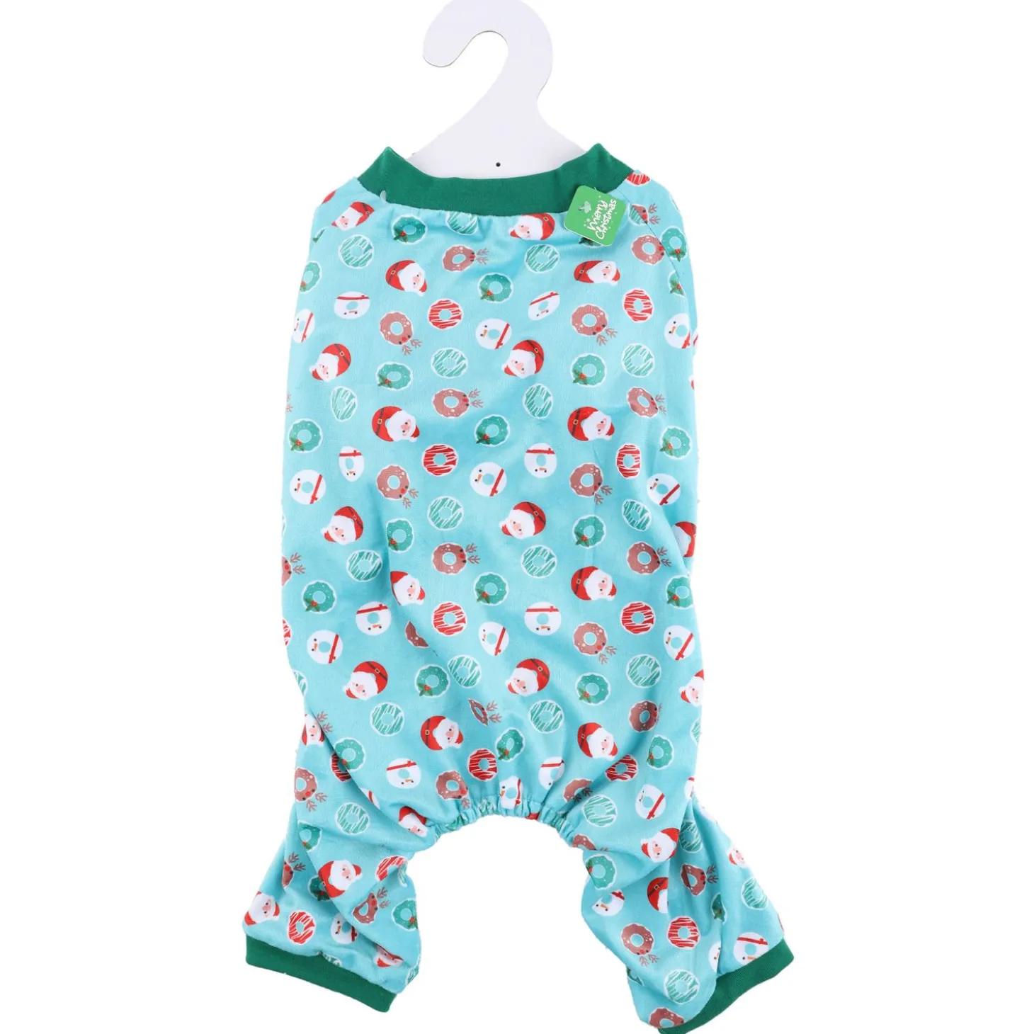 Adori Kerst Pyjama Groen - Hondenkleding