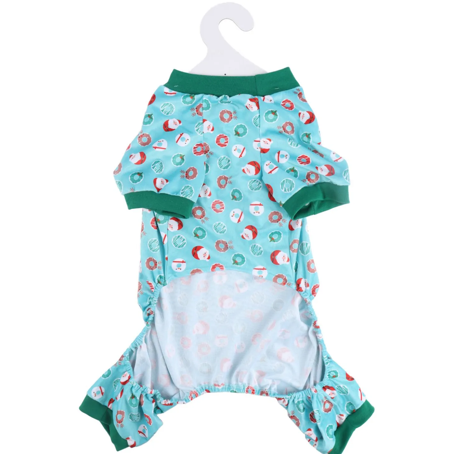 Adori Kerst Pyjama Groen - Hondenkleding