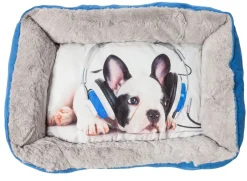 Adori Mand Rechthoek Music Dog - Hondenmand - 78x56x18 cm Assorti