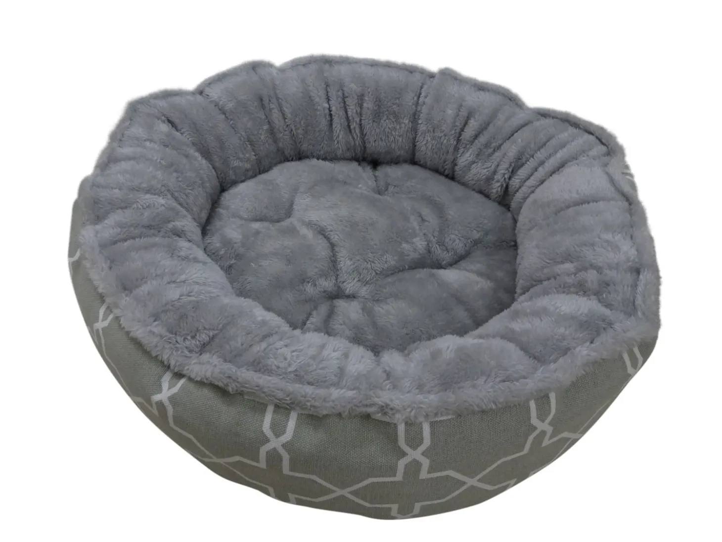 Adori Mand Rond Cassablanca - Kattenmand - Ø50 cm Grijs