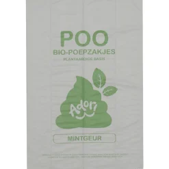 Adori Poo Bio-Poepzakjes - Hondenpoepzakjes - 22x32 cm 15 Mintgeur
