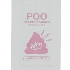 Adori Poo Bio-Poepzakjes - Hondenpoepzakjes - 22x32 cm 4x15 Lavendelgeur