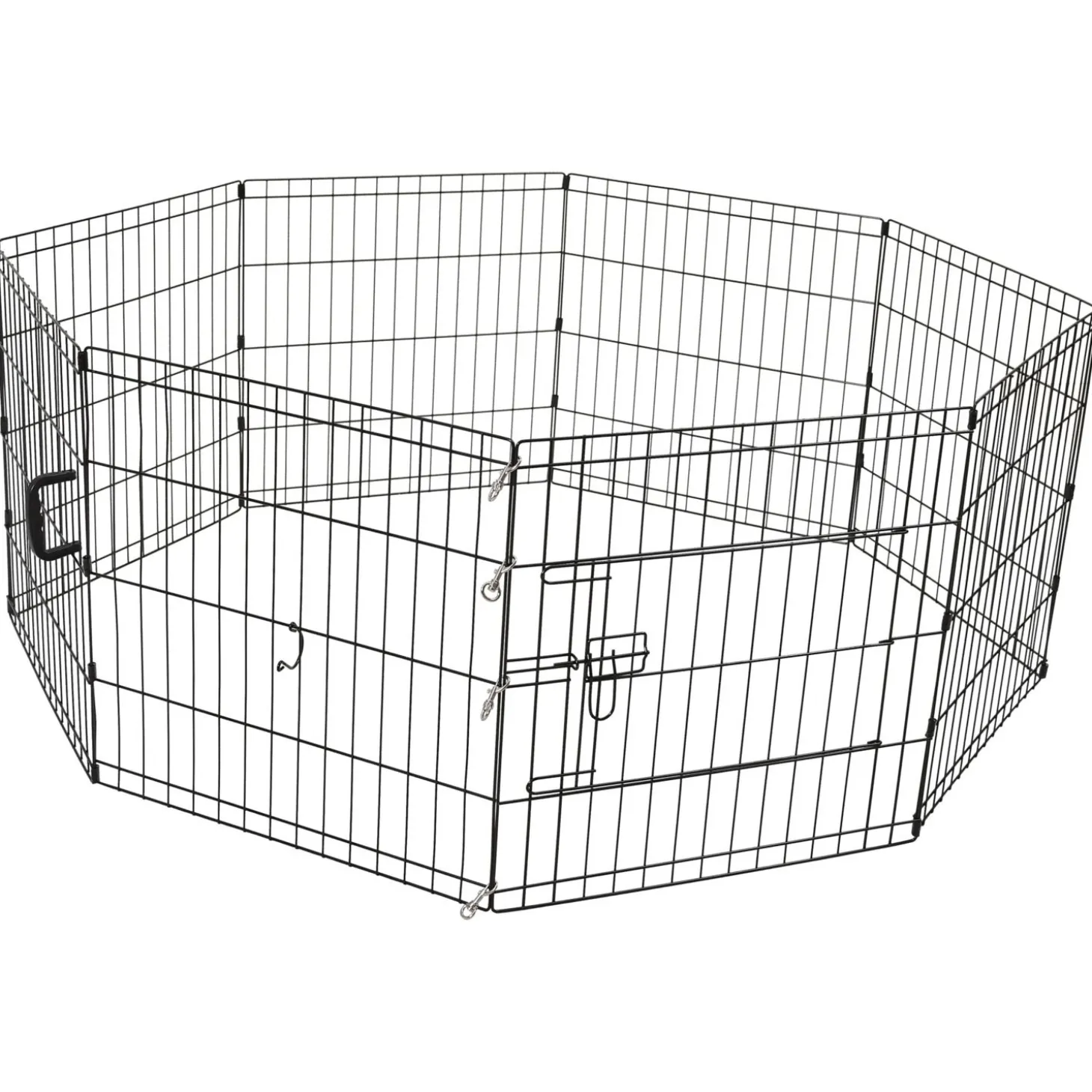 Adori Puppyren Zwart - Hondenbench
