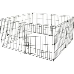 Adori Puppyren Zwart - Hondenbench