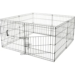 Adori Puppyren Zwart - Hondenbench