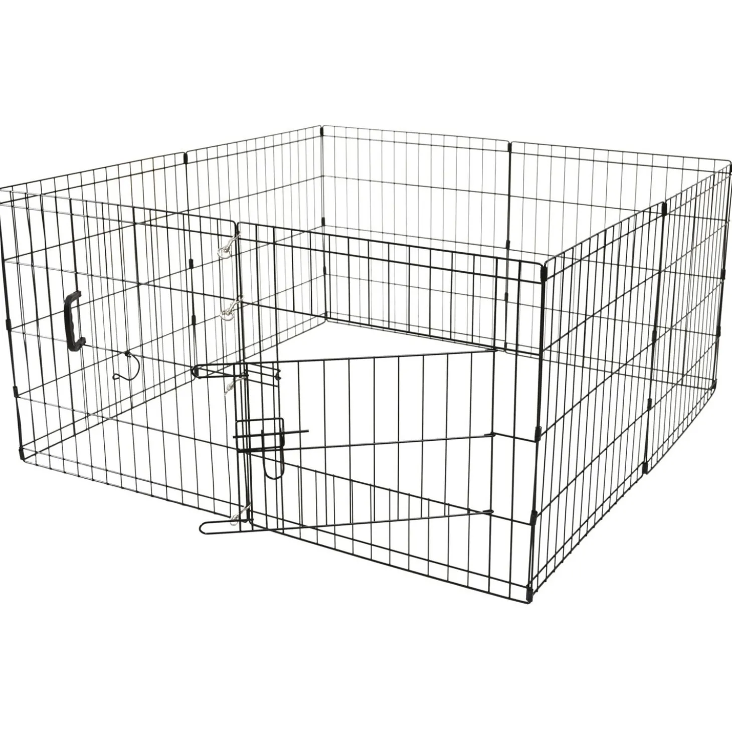 Adori Puppyren Zwart - Hondenbench