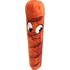 Adori Speeltje Worst - Wortel - Hondenspeelgoed - 21 cm Multi-Color