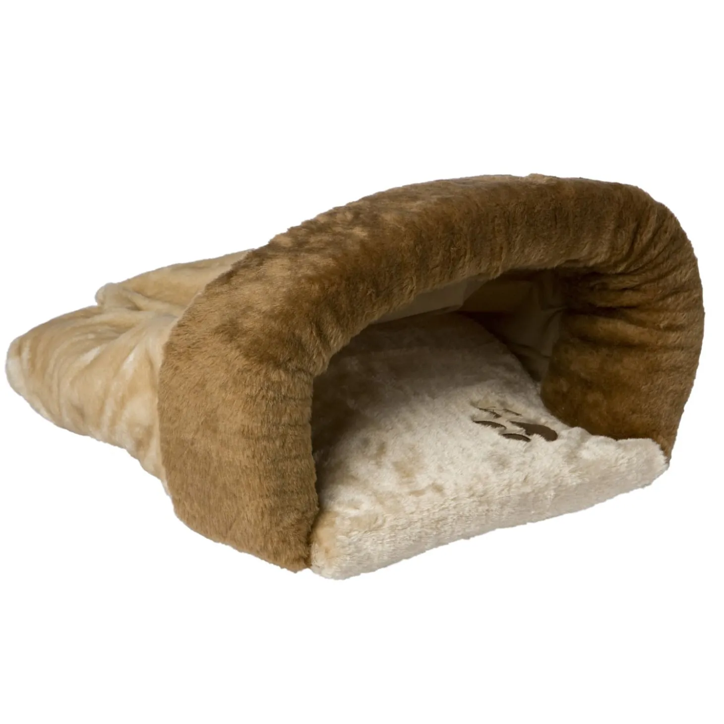 Adori Speelzak Ritsel Teddy - Kattenspeelgoed - 50x35 cm Beige
