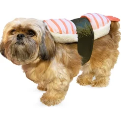 Adori Sushi Jasje - Hondenkleding - 35 cm Lichtroze Wit Zwart
