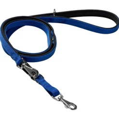 Adori Traininglijn Nylon Soft Blauw&Zwart - Hondenriem