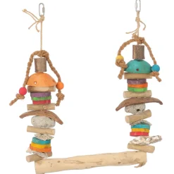 Adori Tropical Java Swing - Vogelspeelgoed - 52x41x9 cm Multi-Color