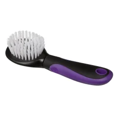 Adori Vachtborstel Kat Softgrip - Kattenvachtborstel - 19x6 cm Zwart Paars