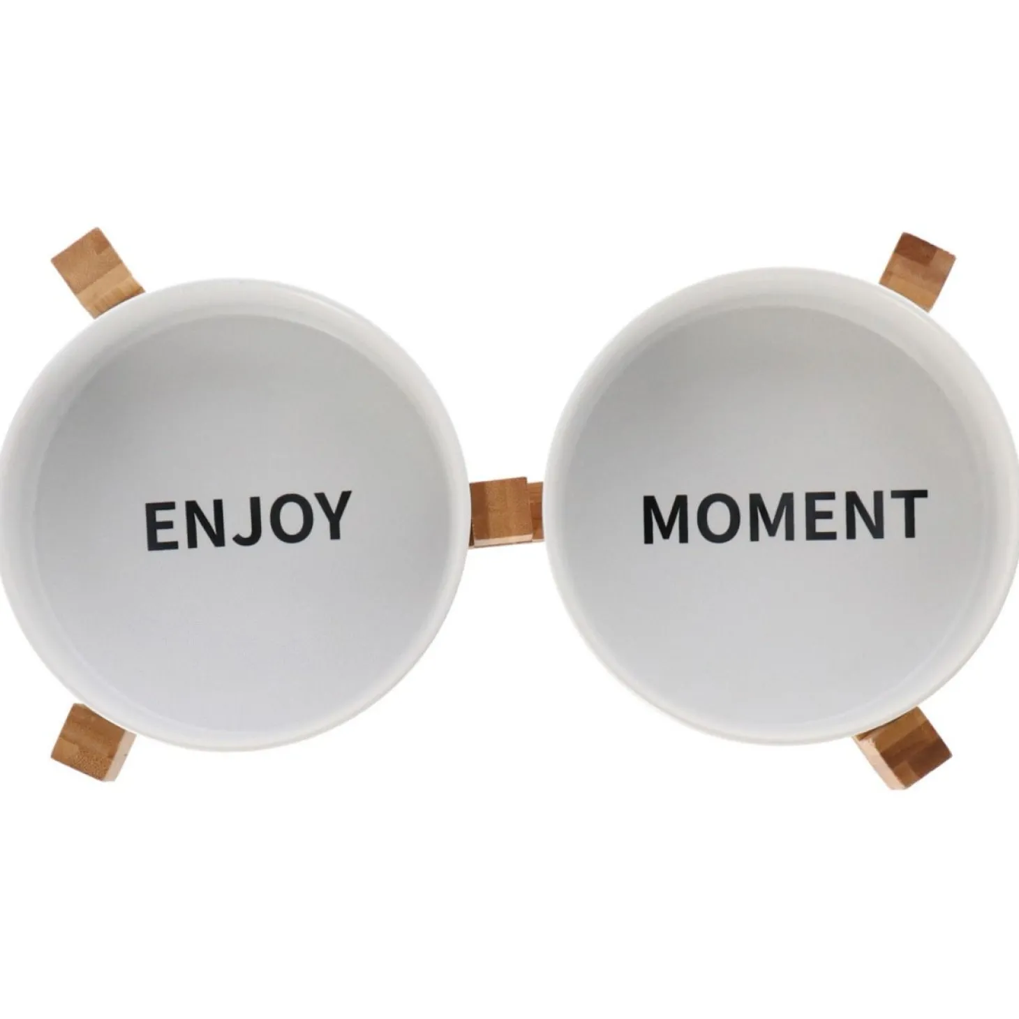 Adori Voerbak Enjoy Moment Wit - Hondenvoerbak