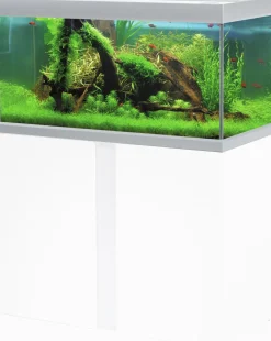 Akvastabil Fusion Aquarium 100 - Aquaria - 100x50x54 cm Zilver Wit Ca. 250 L