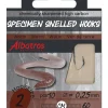 Albatros Hakenboekje Worm - Hakenboekjes - 60 cm 10 stuks Worm Size 4