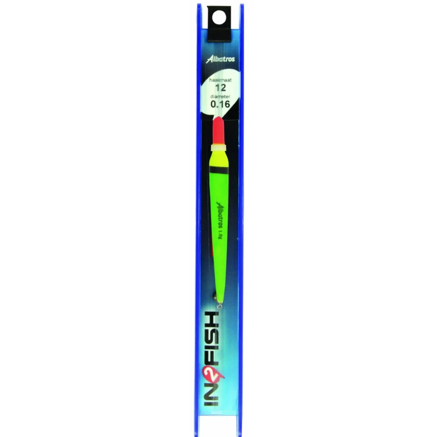 Albatros In2fish Tr1 Tuig - Tuigen - 9 cm 1 g Witvis