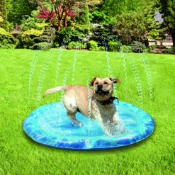 All For Paws Chill Out Bad Met Fontein - Hondenverkoeling - 126x8 cm 1130 g Blauw L