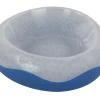 All For Paws Chill Out Koeldrinkbak - Hondendrinkbak - 21x21x7 cm Wit Blauw Large