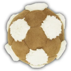 All For Paws Lambswool Cuddle Footbal - Hondenspeelgoed - Ø15 cm Assorti