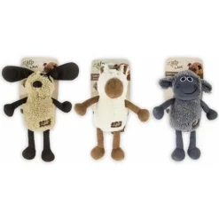 All For Paws Lambswool  Cuddle Jumbo Animal - Hondenspeelgoed - 28x27x8 cm Multi-Color