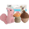 All For Paws Little Buddy Forest - Hondenspeelgoed - Pink Bruin