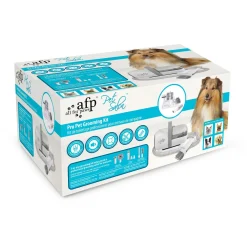 All For Paws Pro Pet Grooming Kit - Hondenvachtverzorging - Grijs 7in1 set