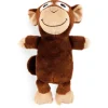 All For Paws Ultrasonic Aap Hypno - Hondenspeelgoed - 23x17x8 cm Bruin