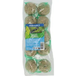 Allbirds&Co Mezenbollen - Tuinvogelvoer - 90 g 10 stuks