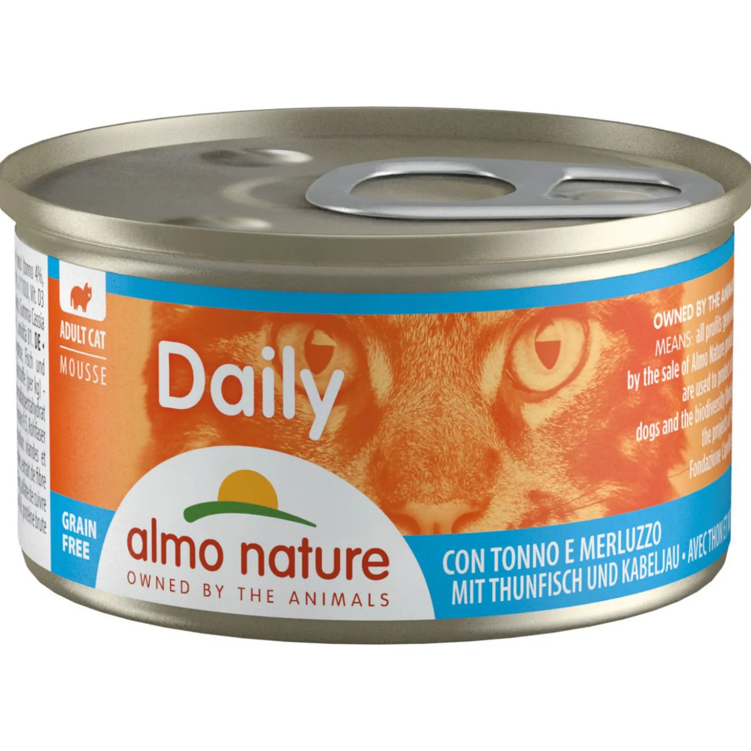Almo Nature Cat Blik Daily Menu Mousse 85 g - Kattenvoer