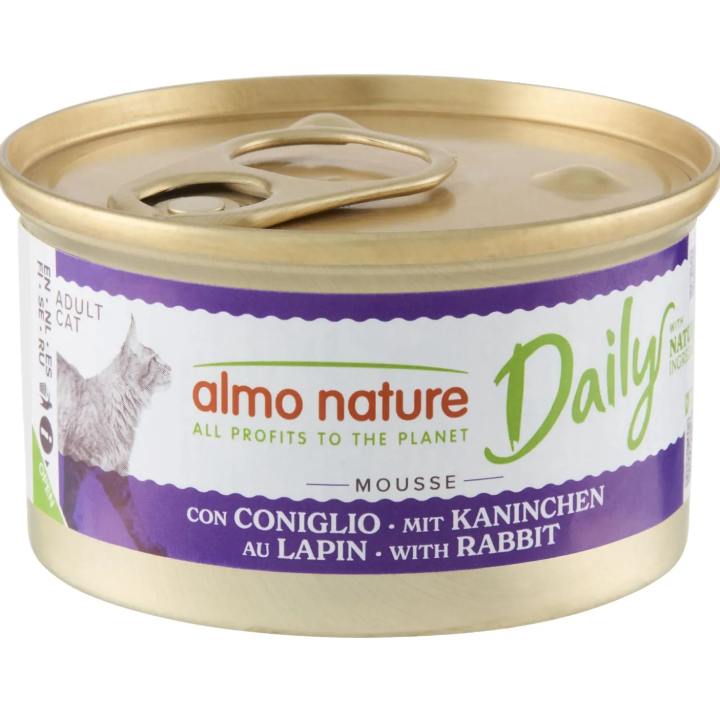 Almo Nature Cat Blik Daily Menu Mousse 85 g - Kattenvoer
