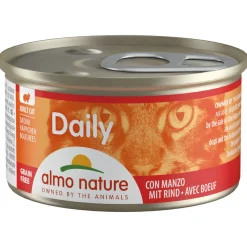 Almo Nature Cat Blik Daily Menu Blokjes 85 g - Kattenvoer
