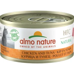 Almo Nature Hfc Cat Natural Blik 70 g - Kattenvoer