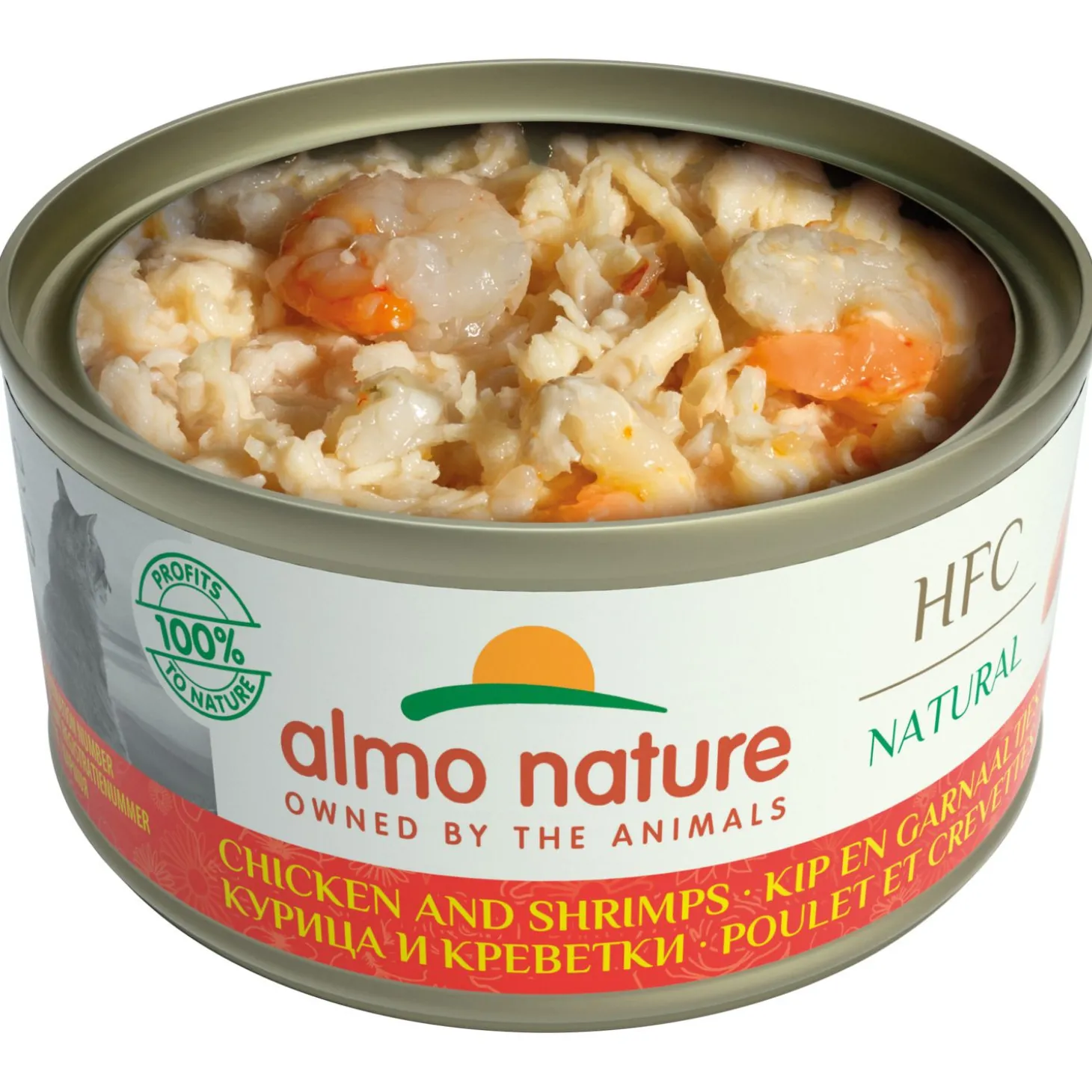 Almo Nature Hfc Cat Natural Blik 70 g - Kattenvoer