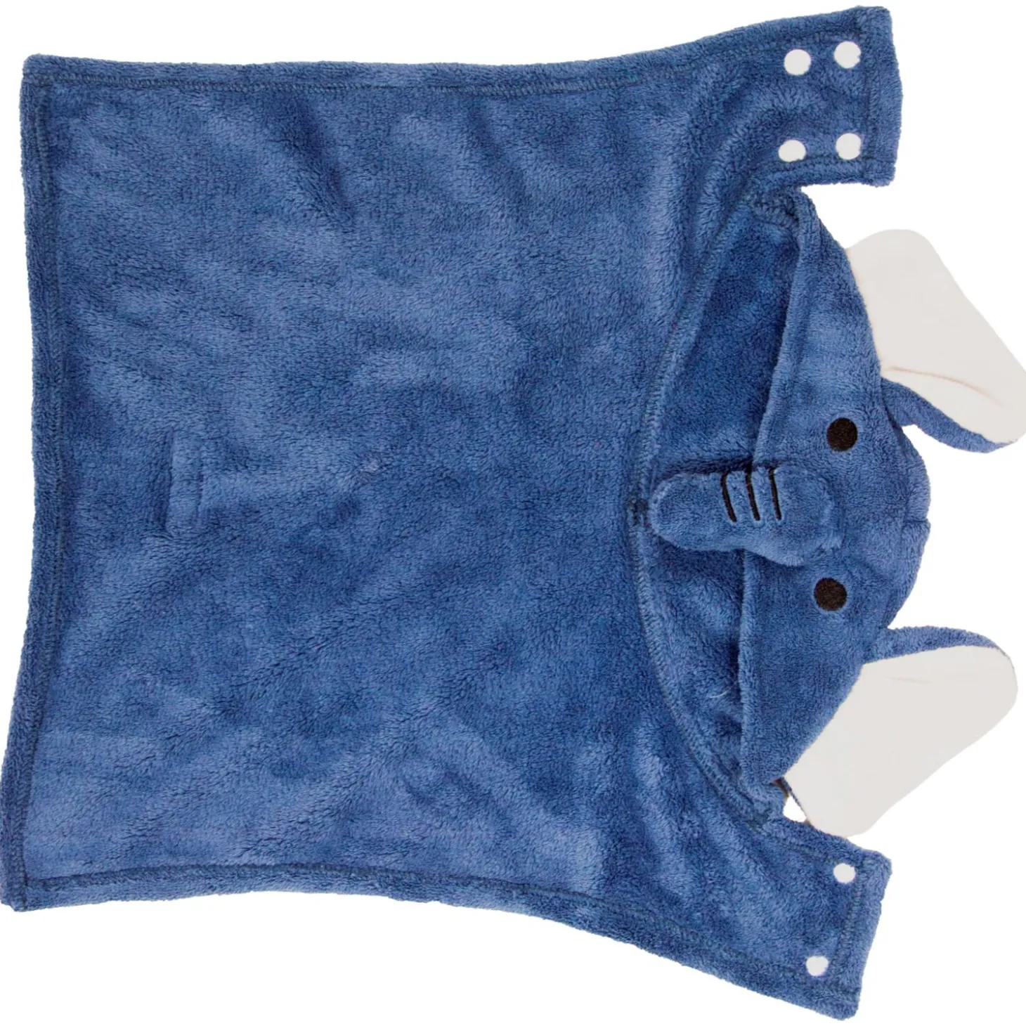 Animal Boulevard Honden Badcape Olifant - Hondenverzorging - Blauw L