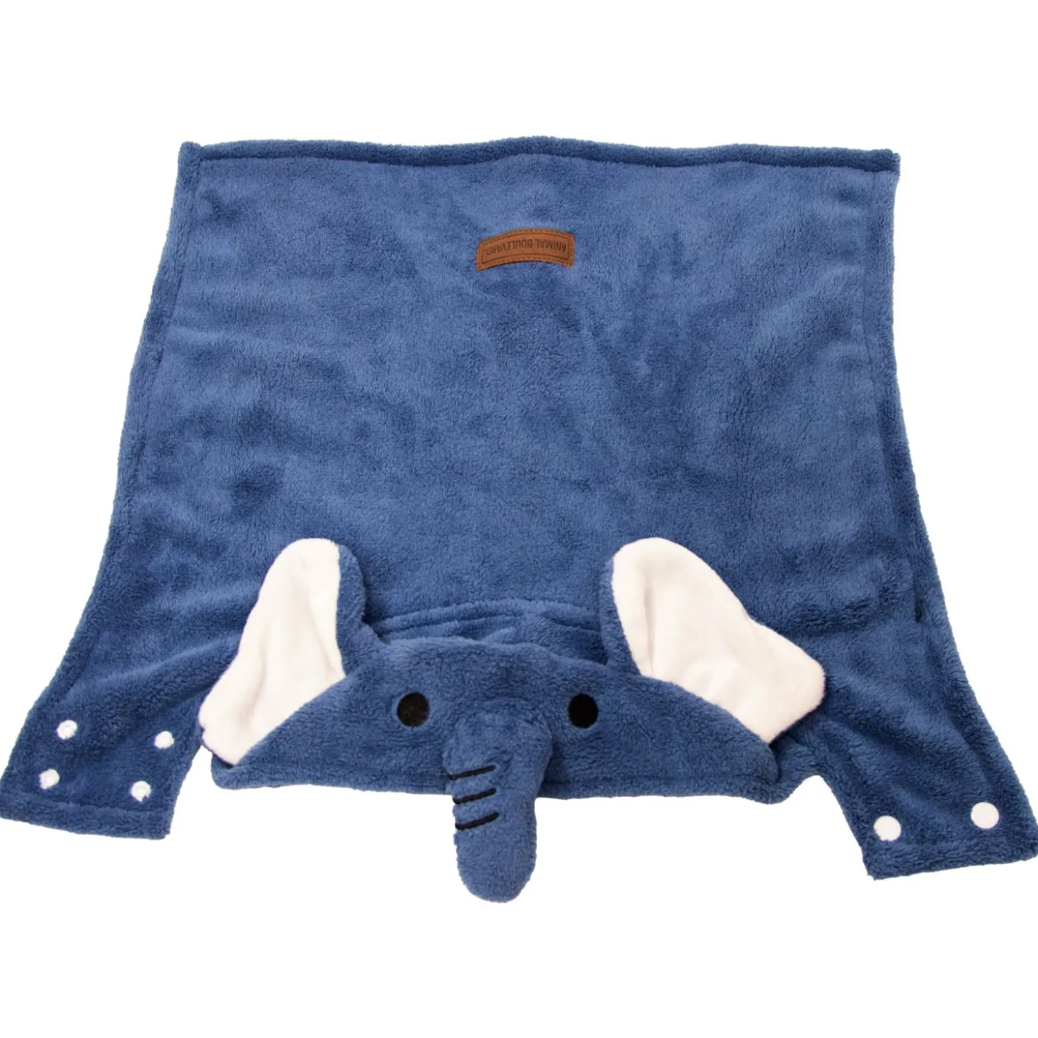 Animal Boulevard Honden Badcape Olifant - Hondenverzorging - Blauw L