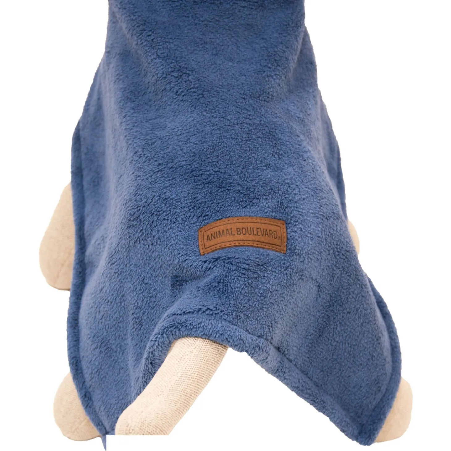 Animal Boulevard Honden Badcape Olifant - Hondenverzorging - Blauw Xl