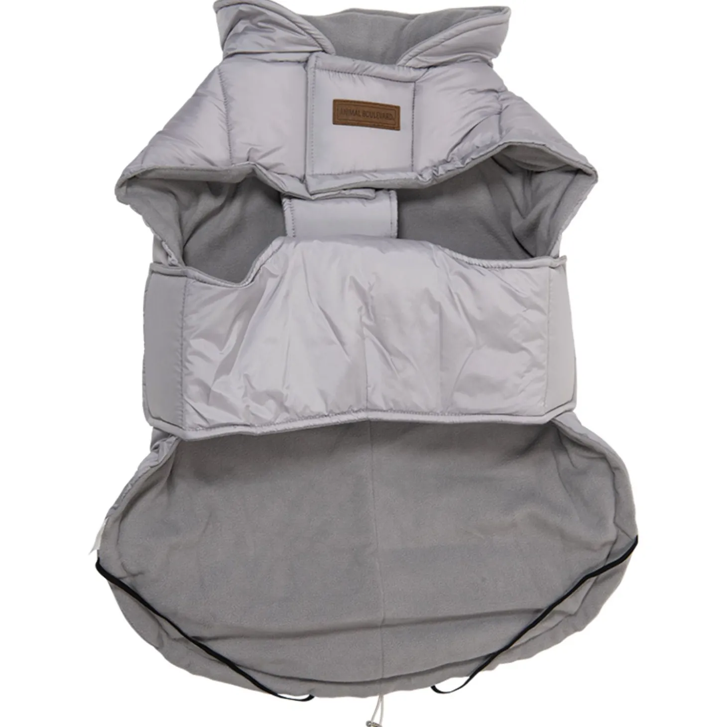 Animal Boulevard Outerwear Jas - Hondenkleding - 50 cm Grijs