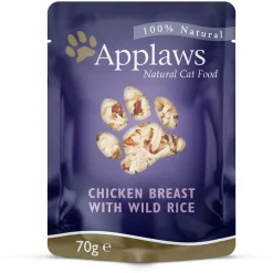 Applaws Cat Pouch Quick Serve - Kattenvoer - Kip Rijst 70 g
