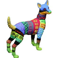 Aqua Della Dia De Los Muertos Hond - Aquarium - Ornament - 9.8x4.3x10.5 cm